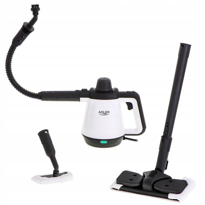 Myjka parowa Parownica Czyścik Okien Steamer 2000W 3,5 bara 13 elementów