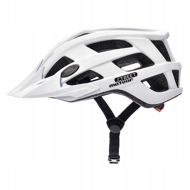 KASK ROWEROWY METEOR STREET M 55-58 IN-MOLD biały