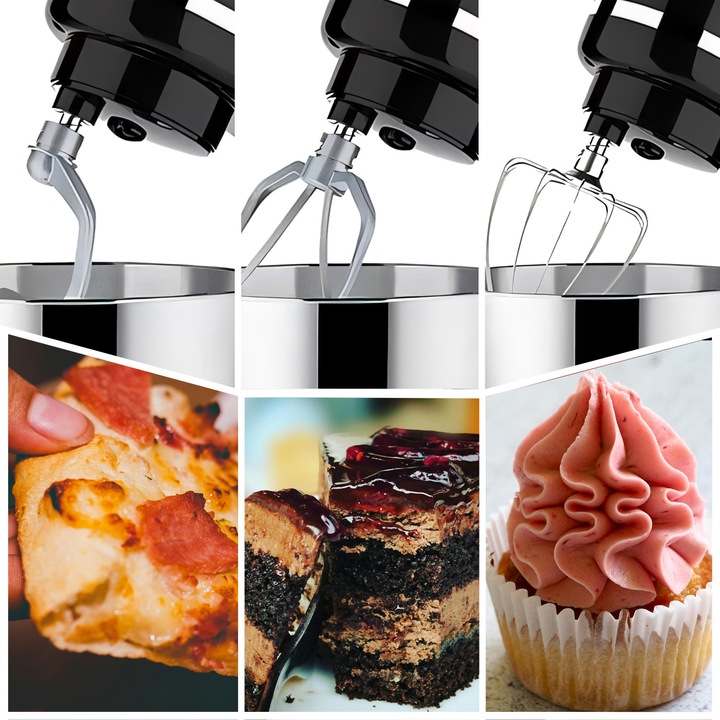 ROBOT KUCHENNY PLANETARNY Z MISĄ 6L WIELOFUNKCYJNY MIKSER 3w1 3200W XL