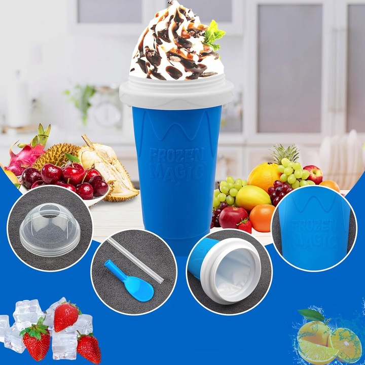 Kubek Do Robienia Lodów Slushy Sorbetów Slushy Mrożonych 330ml