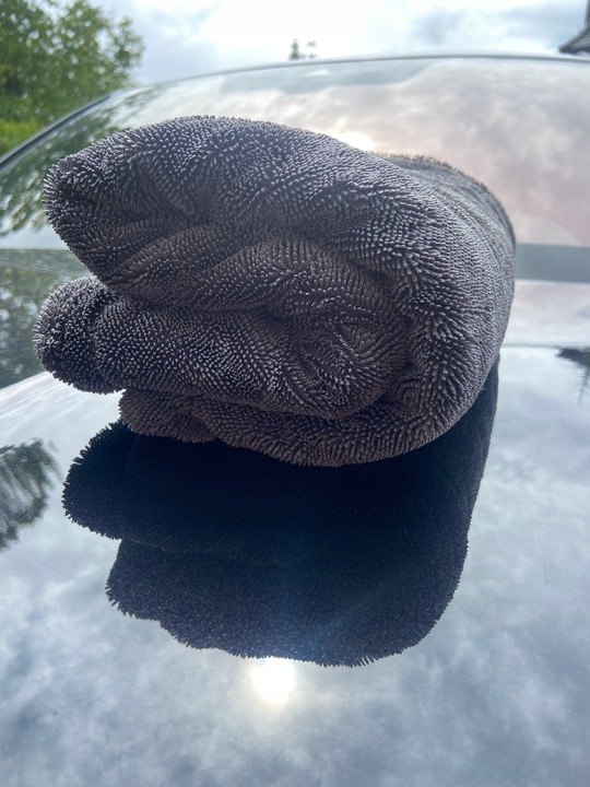 Orca duży gruby ręcznik z mikrofibry do osuszania auta samochodu 1200gsm XL