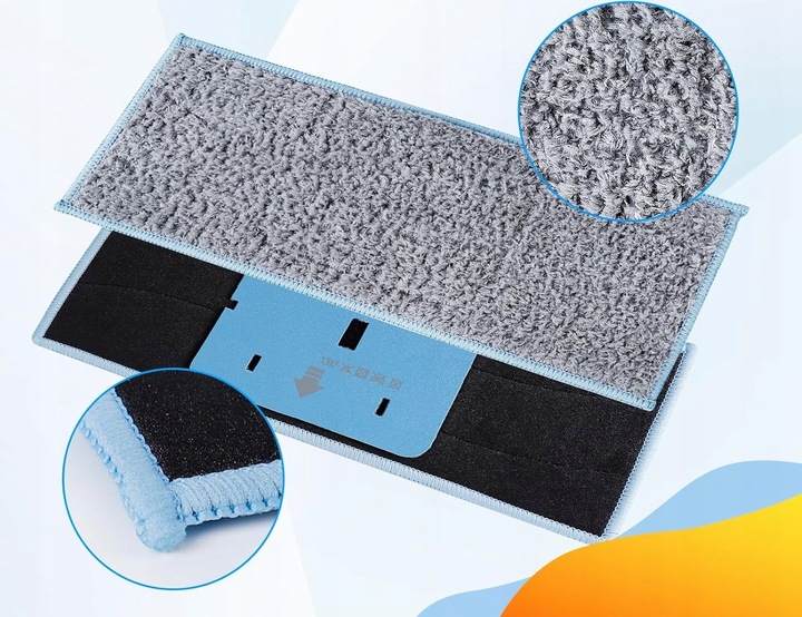 6x NAKŁADKA NA MOKRO ŚCIERECZKA DO ROBOT MOPUJĄCY MOP IROBOT BRAAVA JET M6