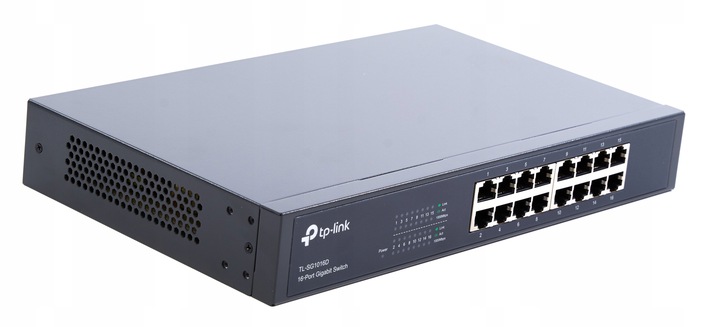 TP-LINK TL-SG1016D SWITCH 16 PORT GIGABIT DSK RACK