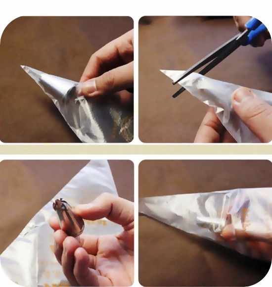 RĘKAW DO TORTU WOREK CUKIERNICZY KREM MASA DEKORACJE URODZINY 1szt