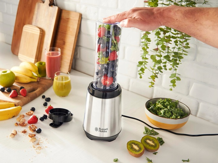 Blender kielichowy Russell Hobbs 300 W srebrny/szary