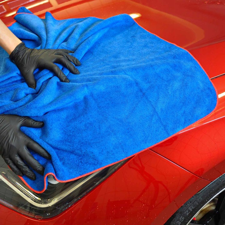 ZESTAW DO MYCIA AUTA rękawica z mikrofibry + ręcznik do osuszania lakieru