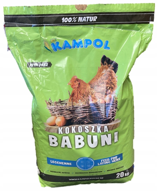 Karma NIOSKA SYPKA Kokoszka Babuni Kampol drób