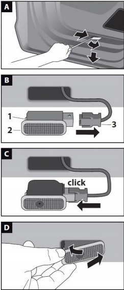 LOGO LED LAMPKI PROJEKTORY DRZWI HOLOGRAM ZNACZEK x2 OPEL INSIGNIA