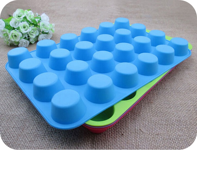 FORMA silikonowa 24 MUFFINKI FOREMKA BABECZKI XXL