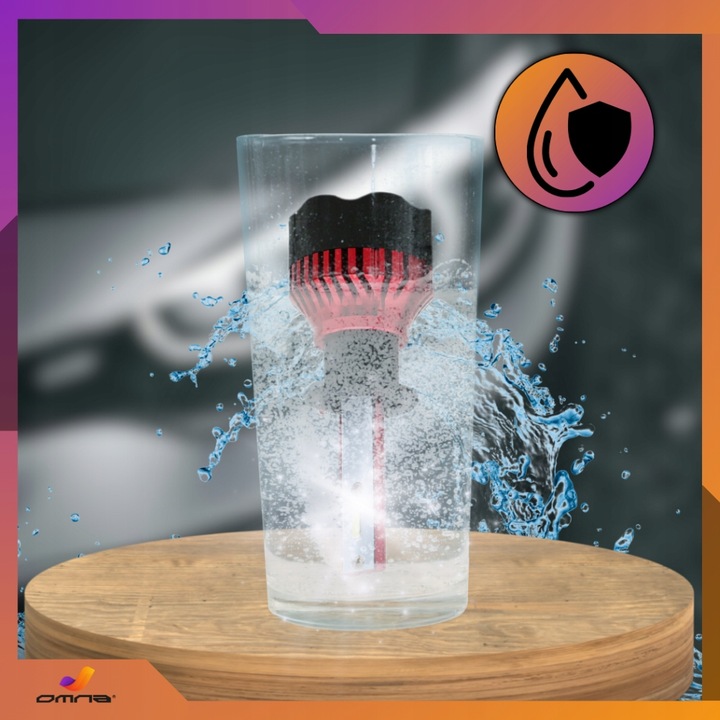 Żarówki H1 LED samochodowe 12V can bus GT COB 300% super mocne pudełko 2szt