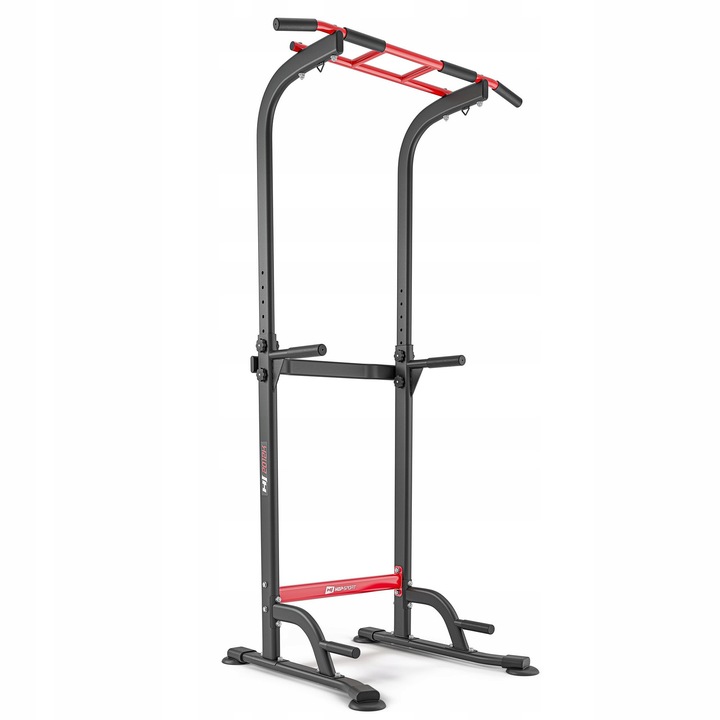 Stabilny drążek stacjonarny regulowany poręcz uchwyty do dipów do treningów