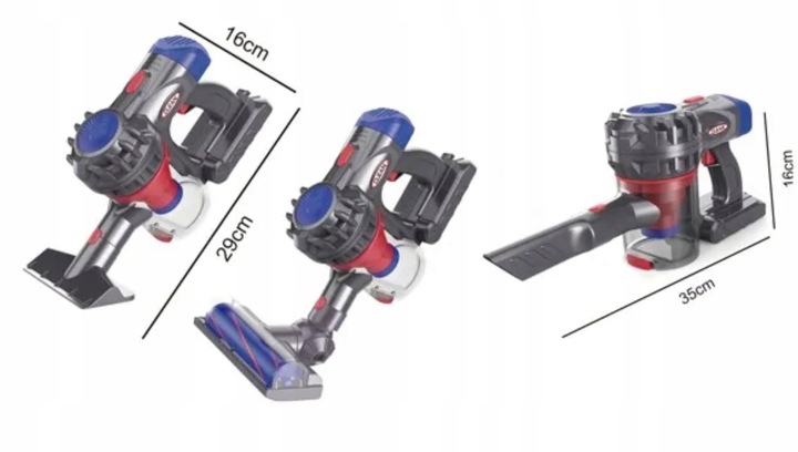 Odkurzacz dla Dzieci Pionowy Bezprzewodowy Dźwięk