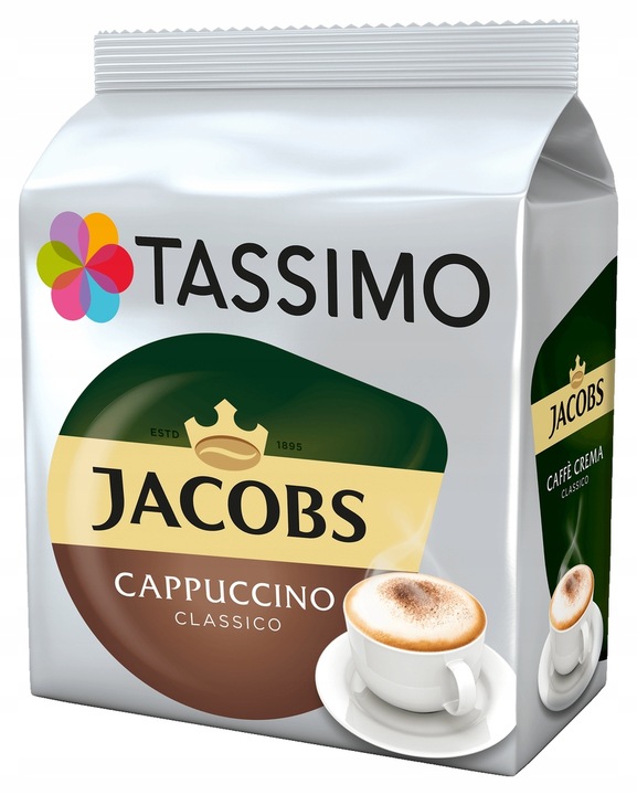 Kapsułki TASSIMO Jacobs Cappuccino Classico 2 x 8