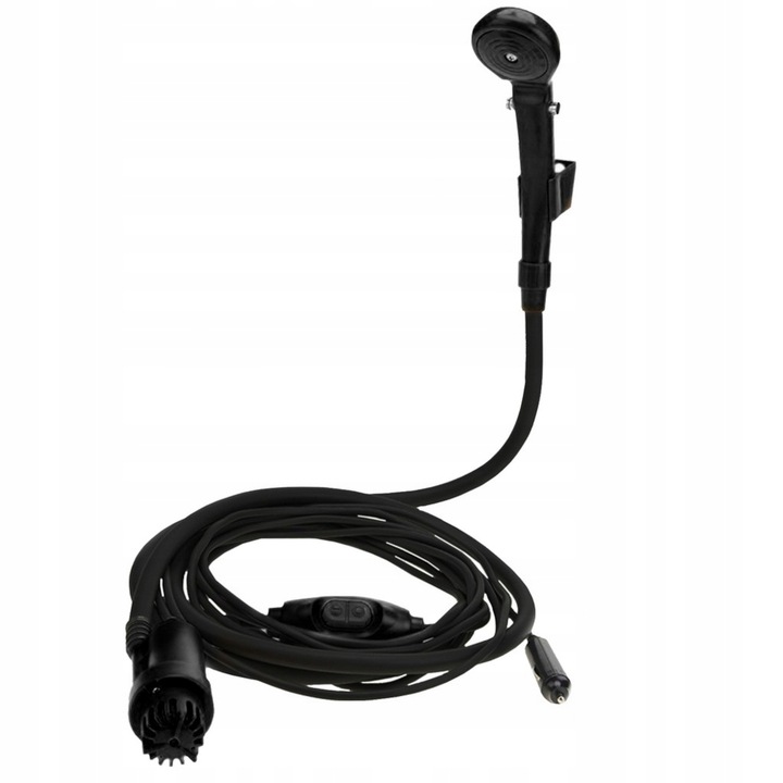 Prysznic TURYSTYCZNY Kempingowy pod Namiot Przenośny Pompka Elektryczna 12V