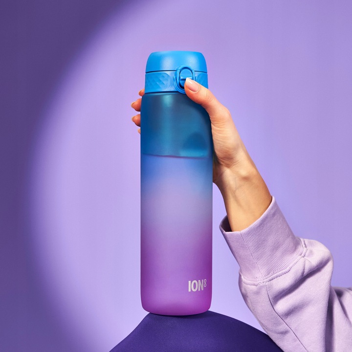 Butelka Bidon na wodę z miarką motywującą do picia wody BPAfree ION8 1 l