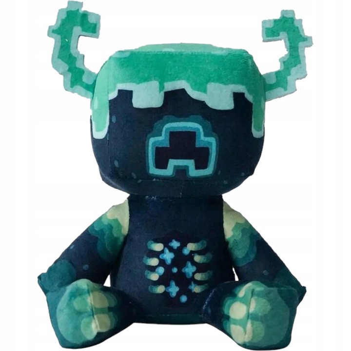 MINECRAFT MASKOTKA Z GRY PLUSZAK FIGURKA WARDEN NADZORCA PLUSZOWA DUŻA XXL