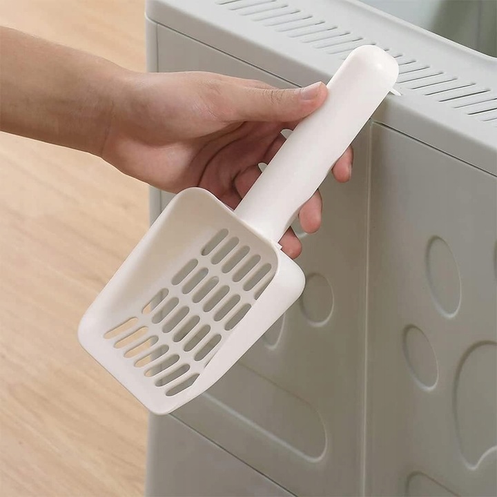 Duża Kuweta dla KOTA Zamknięta Kryta Zamykana z Szufladą z Łopatką XXL