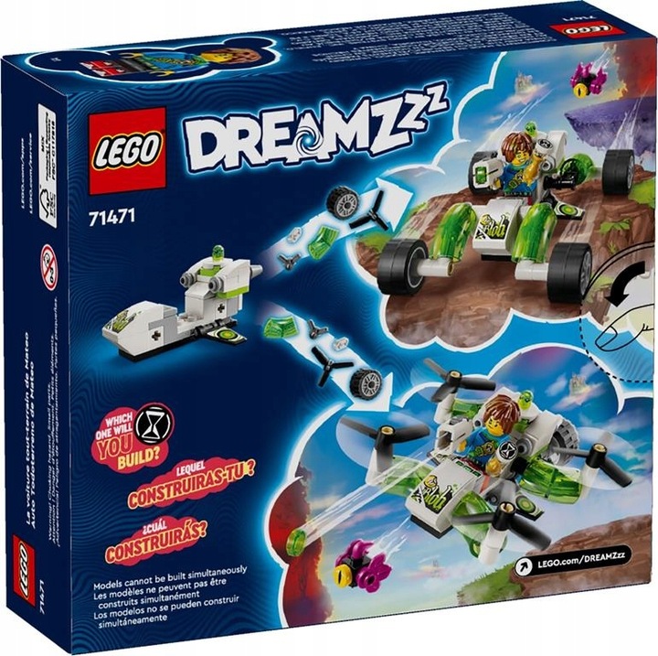KLOCKI LEGO DREAMZZZ 71471 AUTO TERENÓWKA MATEO ZESTAW DLA DZIECKA +TORBA