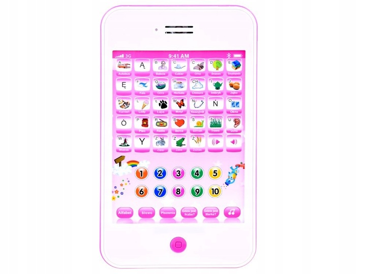 TABLET DLA DZIECI EDUKACYJNE INTERAKTYWNY J.POLSKI