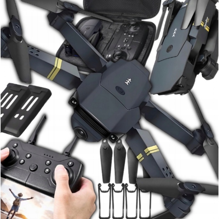 DRON 998 PRO Dual KAMERA 4K WIFI DLA POCZĄTKUJĄCYCH