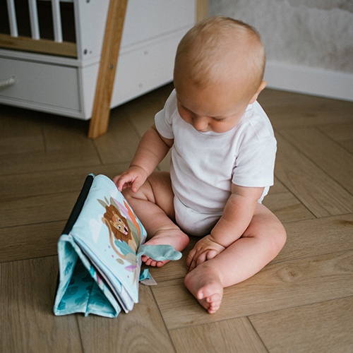 BABYONO Książeczka sensoryczna SAFARI 1564