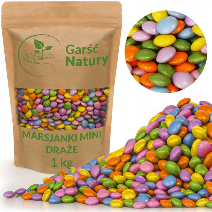 Posypka do lodów ciast deserów Marsjanki Draże