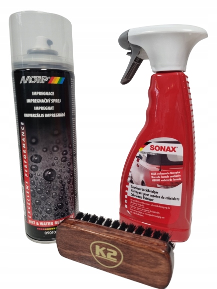 SONAX IMPREGNAT DO DACHU I TAPICERKI W KABRIOLECIE