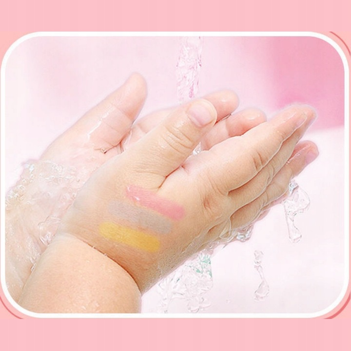 Kuferek do Makijażu dla Dzieci Zestaw Kosmetyków Bezpieczne Cienie Pomadki