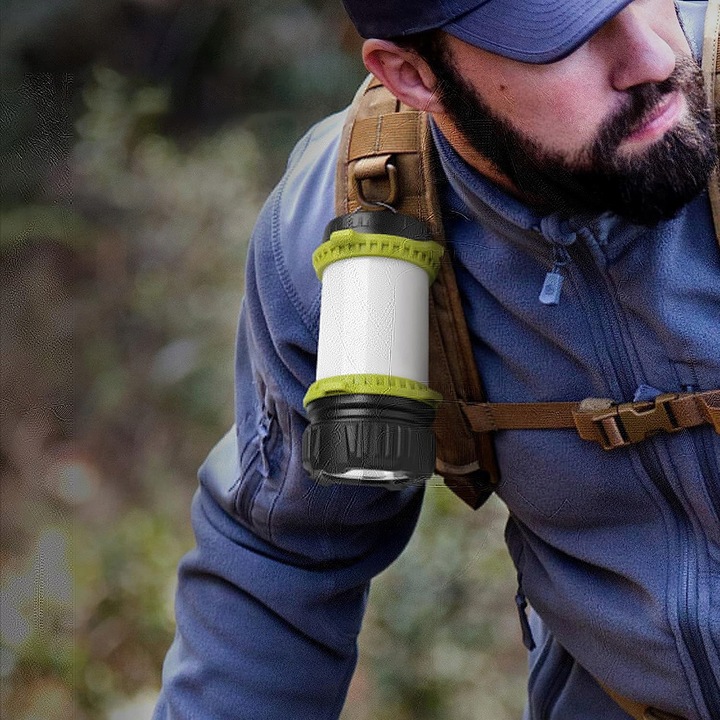 LAMPA TURYSTYCZNA LED LATARKA KEMPINGOWA POWERBANK