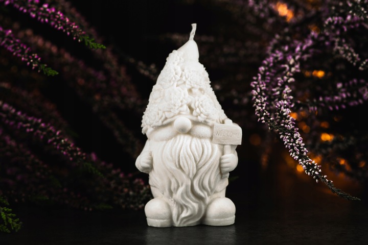 Świece sojowe zestaw na prezent 3 skrzaty świąteczne