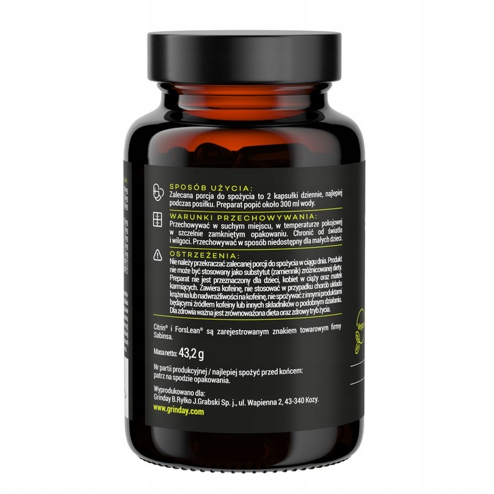 GRINDAY SHAPE UP HAMOWANIE APETYTU