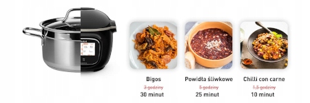 Multicooker Cook4me CY9128+ akcesorium frytkownica beztłuszczowa Crispy Lid