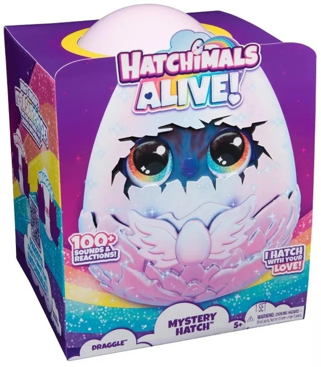 Spin Master SPIN Hatchimals jajko AliveSH Draggle 6069282 /1
