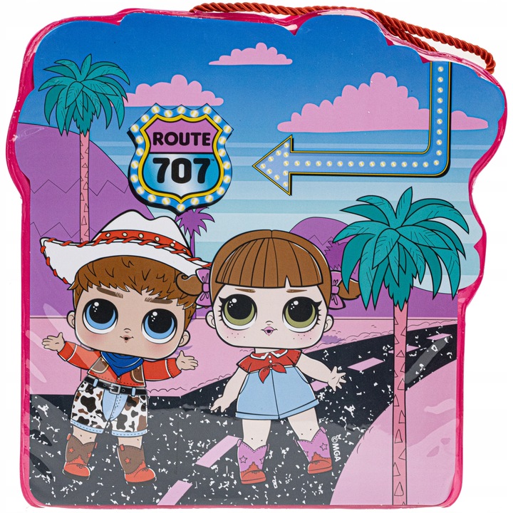 LOL SURPRISE! MEGA PALETA KOSMETYKÓW DO MAKIJAŻU W ETUI NA PREZENT + GRATIS