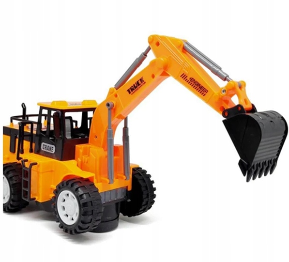 INTERAKTYWNA KOPARKA - NA BATERIE JEŹDZI ŚWIECI GRA