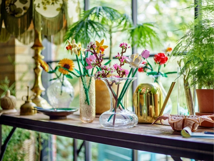 LEGO zestaw WALENTYNKOWY 40725 KWIAT WIŚNI PREZENT dla DZIEWCZYNY + TORBA