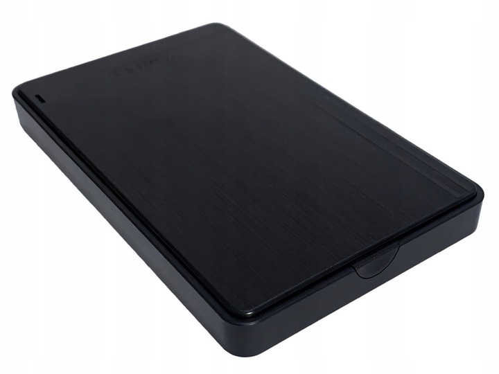 Dysk przenośny zewnętrzny HDD 1TB USB-C 2,5'' czarny