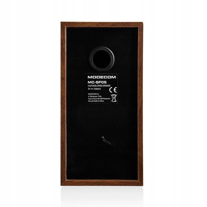 Głośniki 2.0 MODECOM MC-SF05 5W brązowy