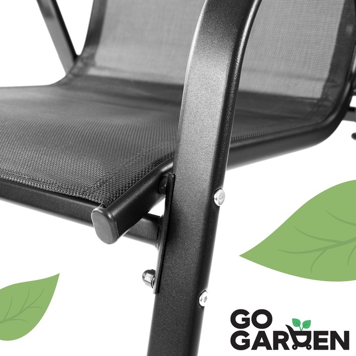 MEBLE OGRODOWE ZESTAW MEBLI OGRODOWYCH KOMPLET METALOWE 2 KRZESŁO SOFA STÓŁ