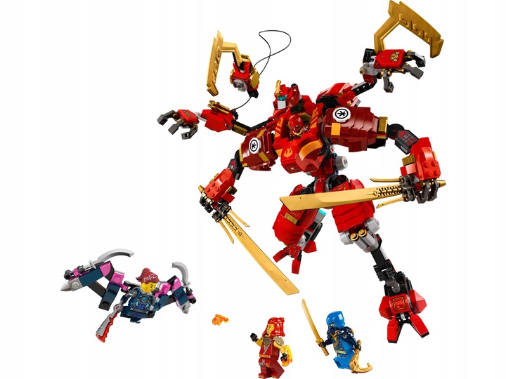 LEGO NINJAGO 71812 WSPINACZKOWY MECH NINJA KAIA