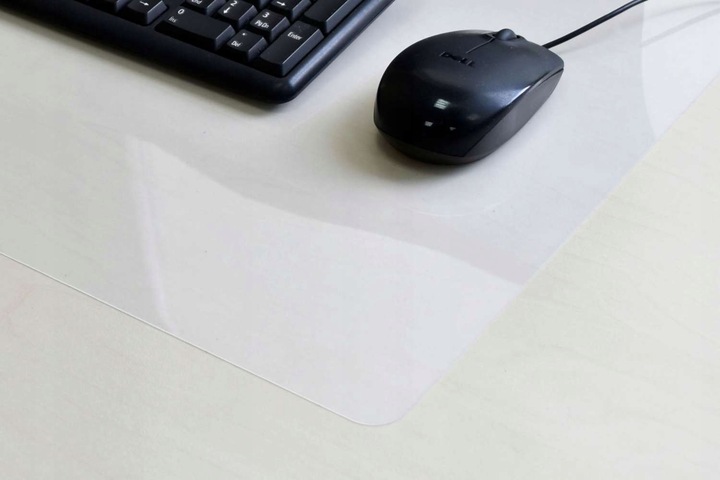 PODKŁADKA NA BIURKO STÓŁ BLAT MATA OCHRONNA PRZEZROCZYSTA PCV 70x50