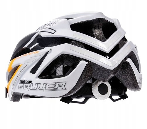 Kask rowerowy regulowany METEOR GRUVER r.L 58-61 cm