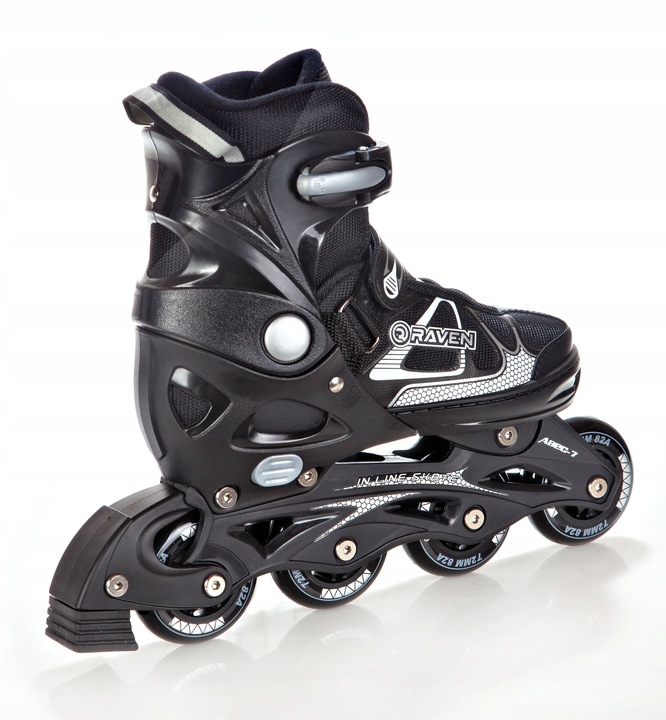 Rolko-Wrotki 3w1 Regulowane RAVEN Spirit Black/White 37-40