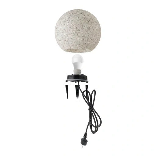 Lampa Ogrodowa Stojąca Kula Świetlna 28cm na E27
