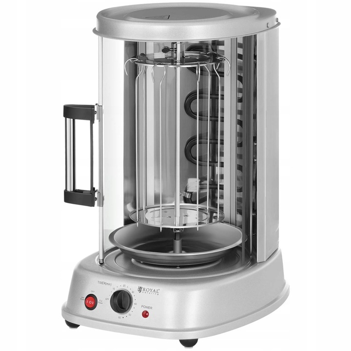 GRILL PIONOWY MINI OPIEKACZ KEBABA 7 SZPIKULCÓW