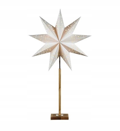 Gwiazda stojąca Solvalla 706042 biała dąb wys.100cm