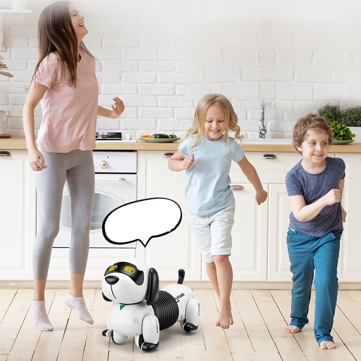 Robot Pies Programowalny interaktywny robo pies zdalnie sterowany robot