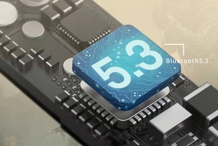 CZARNE Słuchawki Dokanałowe Bezprzewodowe MANTA Rytmo Bluetooth 5.3