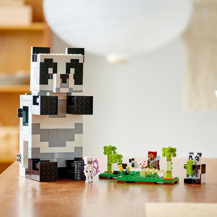 LEGO Minecraft - Rezerwat pandy (21245) KLOCKI PREZENT