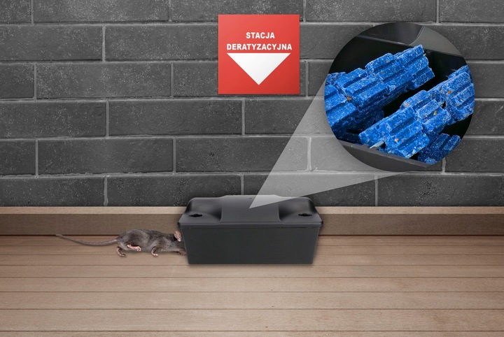 NAJSILNIEJSZA TRUTKA TRUCIZNA NA SZCZURY I MYSZY KOSTKA BRODIFAKUM 5KG